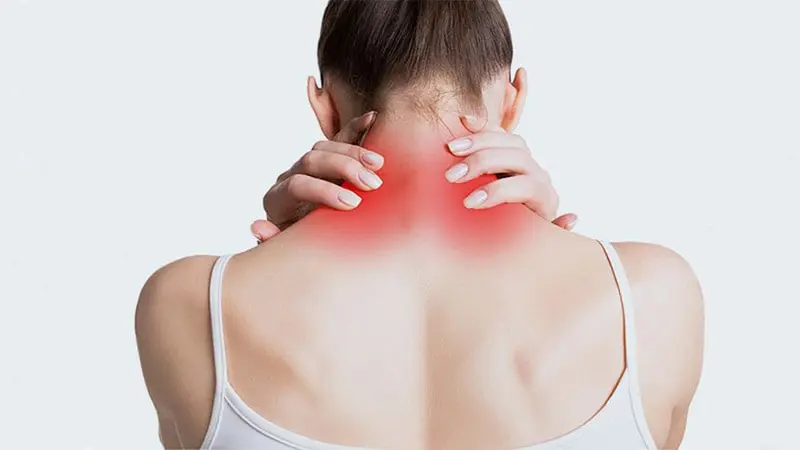 گرفتگی گردن و اسپاسم عضلات شانه